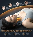 Famedio 3S Heated Neck Stretcher For Pain Relief, Magnetic Therapy Case/graphene. Fixed Price $51.00.