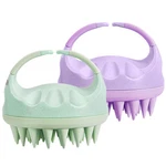 Heeta Scalp Massager With Soft Silicone 2 Count (pack 1), Green & Purple. Fixed Price $14.76.