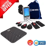 Tens Unit Muscle Stimulator Electric Pulse Massager Rechargeable Pain Reliever. Fixed Price $34.99.