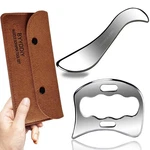 Byyddiy Stainless Steel Muscle Scraper Tools Set 20.5*9.5*1.5, Black. Fixed Price $26.05.