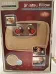 Homedics Therapist Select Rotating Massage Shiatsu Pillow With Heat Tested. Fixed Price $38.80.