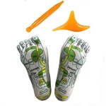 Fashixd Acupressure Reflexology Socks Foot Massage One Size, White. Fixed Price $20.99.