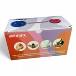 Vornnex Spiky Massage Balls (pack Of 2) Blue Red And 3.5 Inch. Fixed Price $9.95.