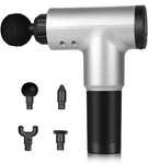 Gun Percussion Massager Deep Tissue Muscle Vibrating Relaxing + 4 Heads. Fixed Price $19.37.
