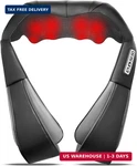 Uffae Shiatsu Neck And Back Massager With Heat, Electric Deep Tissue Kneading. Fixed Price $35.96.