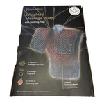 Homedics Weighted Comfort Wrap With Vibration And Soothing Heat. Fixed Price $24.99.