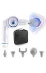 Reathlete Interchangeable Folding Massage Therapy Gun For Athletes, White. Fixed Price $99.99.