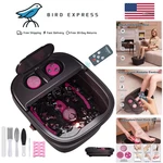 Collapsible Electric Foot Spa Bath Massager With Heat Bubbles Pedicure Attach.... Fixed Price $59.19.