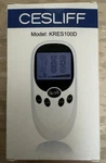 Cesliff KRES100D Handheld Tens Unit Electrical Muscle Stimulator Physical Rehab. Fixed Price $31.50.