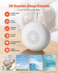 Machine, 30 Soothing Sleep Sounds, 3-IN-1 Portable And Hangable White Nois. Fixed Price $41.49.