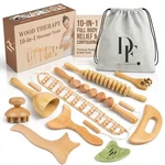 Daily Favorites 10-IN-1 Wood Therapy Massage Tools Lymphatic Natural. Fixed Price $69.99.