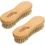 Konex Stiff Bristles Utility Cleaning Brush (2 Pack) Peanut Shaped Wood Handle. Fixed Price $14.99.