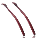 2 Pack Wooden Back Scratcher 18 Inch Ergonomic Curved Handle Gentle Skin New. Fixed Price $19.35.