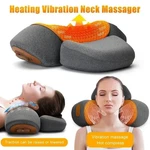 Electric Neck Massager Hot Heat Vibration Cervical Pillow Back Traction. Fixed Price $36.99.