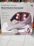 Sharper Image Realtouch Shiatsu Massager, Wireless & Rechargeable. Fixed Price $38.00.