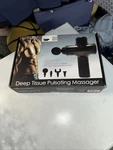 Renew Deep Tissue Pulsating Massager With Attachments Nib. Fixed Price $25.99.