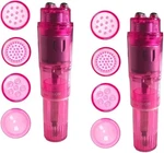 Mini Portable Small Vibrating Body Tool 4 Heads Massager Pocket For Wome. Fixed Price $19.66.