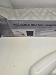 Mahli Foldable Heated Handheld Massager Vibrator 5 Heads. Fixed Price $14.99.