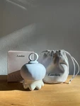 Nib Lanshin Massager By Acera Oyster Grey Porcelain Self-care Tool. Fixed Price $49.99.