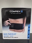 Compex Back Pain Relief Wrap+device Size: S/m New/sealed. Fixed Price $39.00.