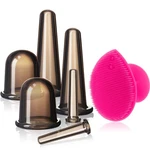 Bbto Silicone Facial Cupping Set, Vacuum Massage Kit For Body, Face, Neck,. Fixed Price $31.99.