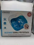 Homedics FB-400H-2 Heated Spa Bubble Pro Footbath Massager New. Fixed Price $32.99.