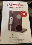 Sunbeam Heating Pad With Xpressheat King Size 12X24, 6 Settings. Open Box. Fixed Price $29.95.