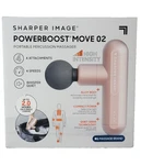 Sharper Image Powerboost Move 02 - Pink. Fixed Price $39.95.