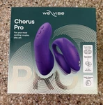 We Vibe Chorus Pro (purple) Wireless Couples Massager Factory Sealed!. Fixed Price $143.00.