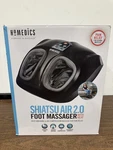 Homedics Shiatsu Air 2.0 Foot Massager With Heat Pain Relief Soothing New Box. Fixed Price $99.99.