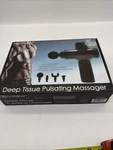 Renew Deep Tissue Pulsating Massager With Attachments - Open Box 66. Fixed Price $14.95.