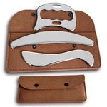 Uiibyuii Stainless Steel Gua Sha Muscle Scraper Tool Derma Edge MASSAGE(UII-SD1C. Fixed Price $35.09.