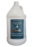 Soothing Touch Muscle Comfort Massage Cream, 1 Gallon, Eucalyptus Peppermint. Fixed Price $55.00.