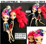 Spin Master Sweet Party & La Dee Da 10" Fashion Dolls, Oversized Heads, Big Hair. Fixed Price $9.95.