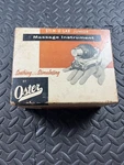 Vintage Oster Stim-u-lax Junior Massager Model M4 With Box And Paperwork. Fixed Price $30.00.