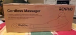 New In Box Renpho Hand Held Cordless Deep Tissue Massager EM-2016C. Fixed Price $32.00.