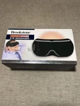 Brookstone Black Heating & Vibrating Eye Massager Nwt. Fixed Price $40.00.