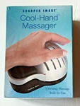 Sharper Image Cool-hand Vibrating Desktop Massager Sealed Box. Fixed Price $19.90.
