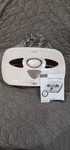 Homedics *new* Vibration Foot Massager With Heat Unopened FMV-400H-2 White Nib. Fixed Price $50.00.