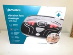 Homedics Vibration Foot Massager Heated, Portable, Soothing Multi-point Sensat. Fixed Price $19.99.