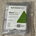Manamed Manaflexx 2 Electrode Sheet New Sealed 10 Pack. Fixed Price $10.00.