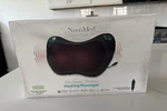 Nuvomed Shiatsu Heated Massager Black For Neck, Shoulders, Back, Car Charger. Fixed Price $24.99.