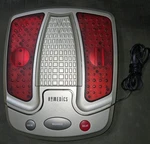 Homedics AK-3 Heated Foot Massager Silver Red Plastic Multispeed Listed. Fixed Price $95.95.