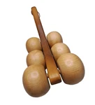 Vintage Wooden Roller Back Massager 15" Handheld Fascia Muscle Self Care. Fixed Price $25.23.