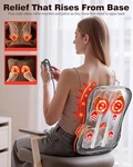 Jzbrain Shiatsu Back Massager With Heat Up And Down Rolling - Black/gray. Fixed Price $75.43.