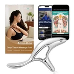 Lifechill Trigger Point Massage Tool For Deep Tissue & Gua 1, Silver. Fixed Price $41.72.