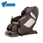 Osaki Pro 4D Maestro Sl-track Heated Massage Chair Brown, Open Box. Fixed Price $3616.00.