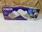 Conair Foot Vibes Massaging Slippers For Women 1 Size Fits All Open Box Battery. Fixed Price $6.06.