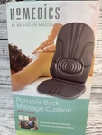 Homedics Portable Back Massage Cushion Heated Relaxing Vibration VC-110 New. Fixed Price $19.87.