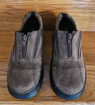 Cobbie Cuddler Shoes Women 6W Ultra Massage Brown Suede Lifetime Comfort Zip Up. Fixed Price $9.60.
